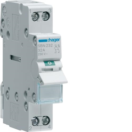 2 poles 32A switch