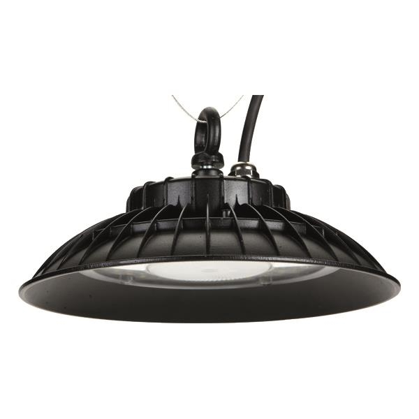 Cloche Led UFO SMD 50W 4000K 120° 120lm / W IP65 IK08 30.000h Ra > 70 -40 à +50°C Noir