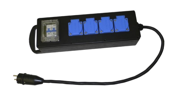 Blok rubber 16A 2 x 230V