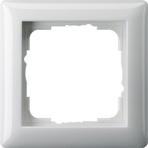 Cadre finition 1 x standard 55 Blanc