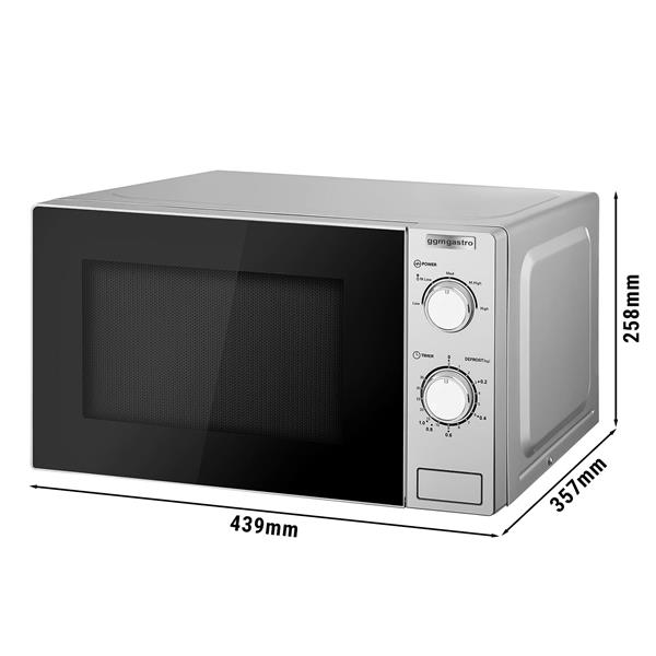 Microwave oven - 20 liters - 700W - manual