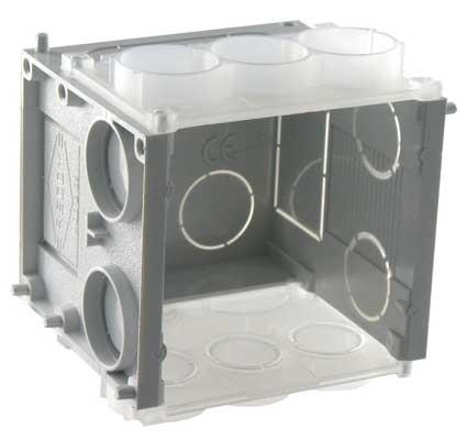 B65SV - recessed box 65mm deep with no screw