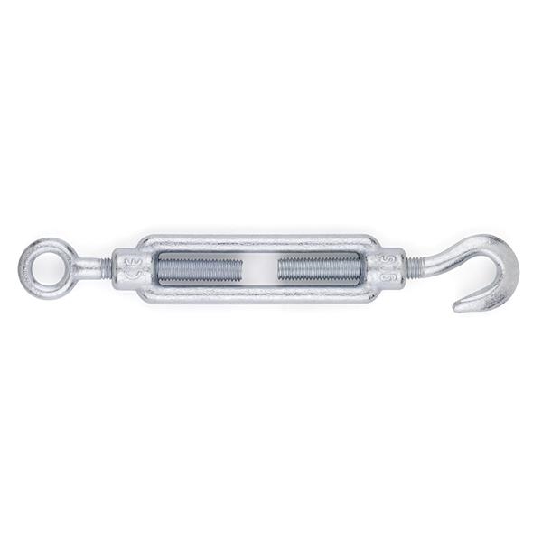 Turnbuckle hook / ring Din - 1480 Zinc - plated 48
