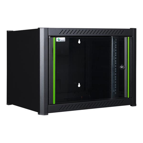 Logon rack 19" 6U width 600mm depth 450mm height 380mm wallmount Black