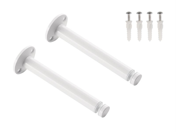 Plafondkatrol, voor Tenseo laagspanningskabelsysteem, Wit, 2 stuks