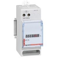 Bedrijfsurenteller 24V 50Hz analoge draaiteller - 2 modules