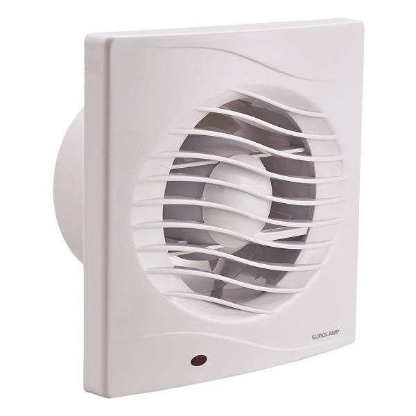 Extracteur de salle de bain 12W 130m³ / h 82 x 157mm diamètre 101mm avec clapet anti retour