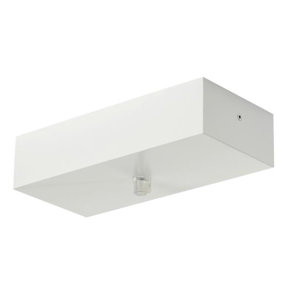 Ceiling plate, matt White