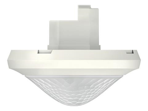 Détecteur de présence Blanc encastré esclave 360° 24m IP54