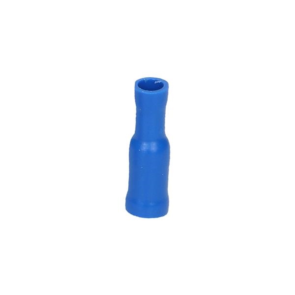 Fully insulated blade receptacle terminal max section 2.5mm², width: 6.3mm, blister pack: 10 piece
