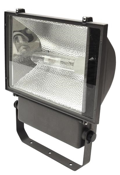 Projecteur 250W HI IP65 réflecteur symétrique corps Gris