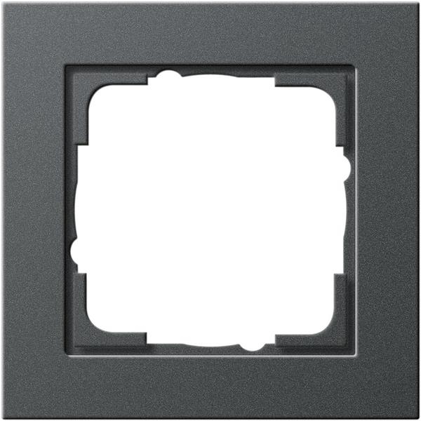 Cadre finition 1 x Gira E2 Anthracite