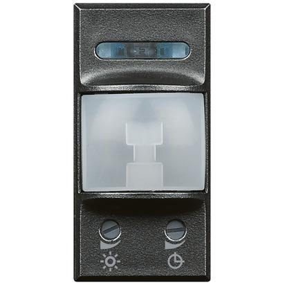 Axolute interrupteur infrarouge passif + détecteur 1 module 230V - Anthracite