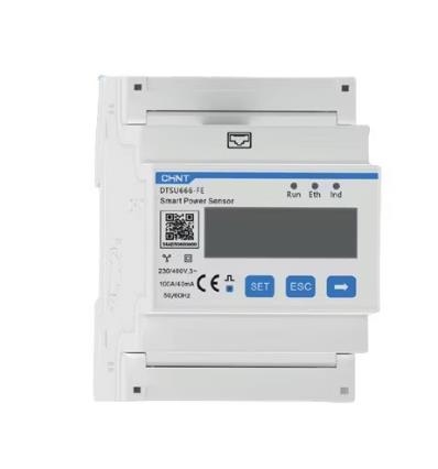 Compteur, enregistreur, alimentation électrique 3 phases / 1 phase 100A