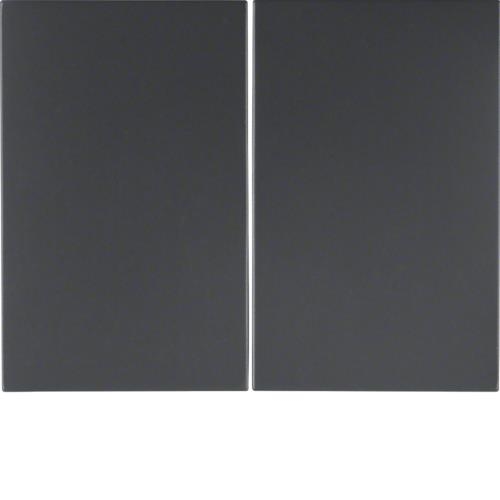 Rocker 2gang, K.1, Anthracite matt, lacquered