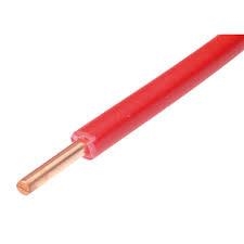 Vob 1.5 Red (H07V-U) in coil of 100m CPR class: ECA