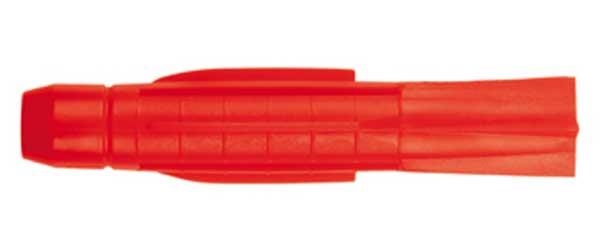 Expansion fixing without collar Red diameter 10mm length 61mm
