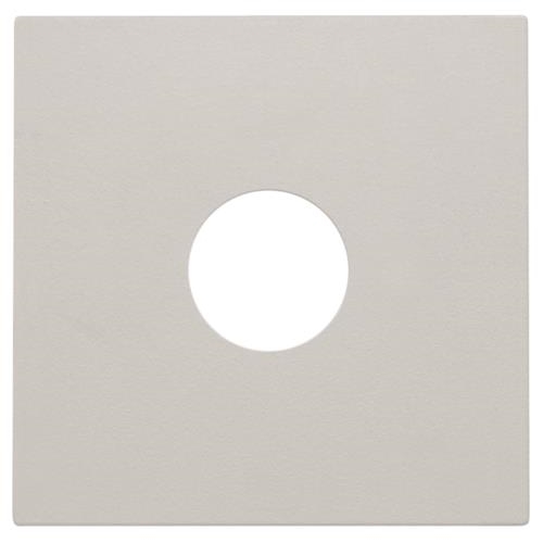 Afwerkingsset voor enkelvoudige coaxaansluiting voor TV, light Grey