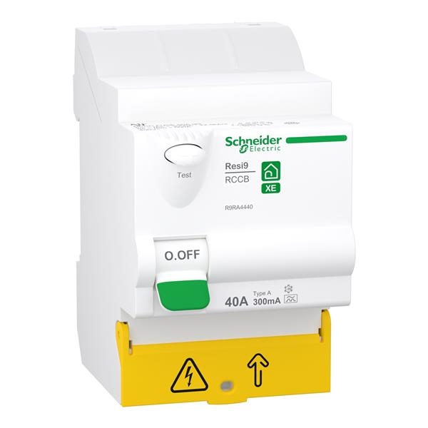 Resi9 XE - interrupteur différentiel - 4 pôles - 40A -300mA - type A