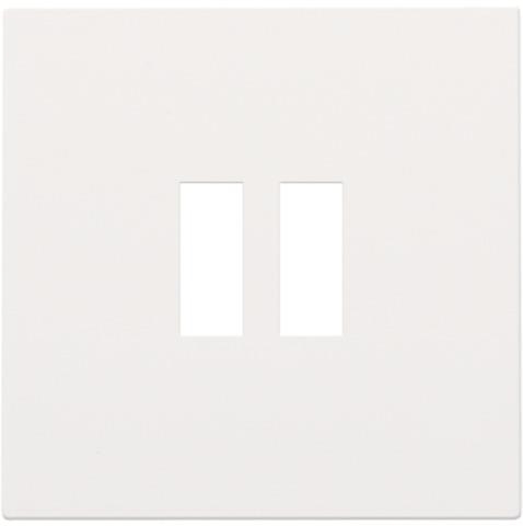Afwerkingsset voor USB - lader White Steel