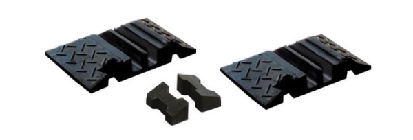 Embout caoutchouc 245 x45mm/2ch. (25x30mm) 2 pièces 3tonnes par roue