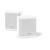 Surroundspeakers 700 Alu / Blanc