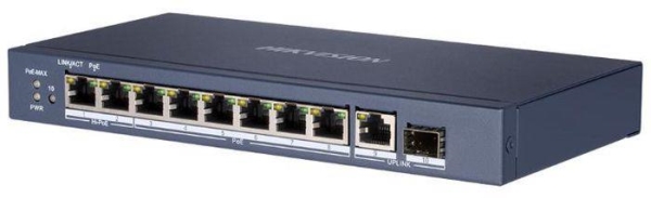 8-poorts Gigabit onbeheerde PoE-switch