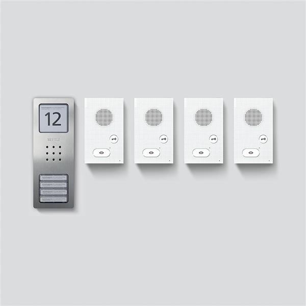 Kit audio Siedle basic Acier inoxydable brossé