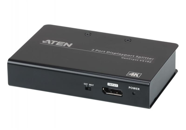 Répartiteur displayport 4K à 2 ports Aten
