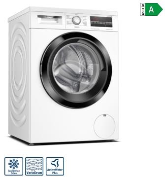 Wasmachine Serie 6 vrijstaand 8kg, 1400tr / min., EcoSilence Drive, Led-display, SpeedPerfect, Aqua
