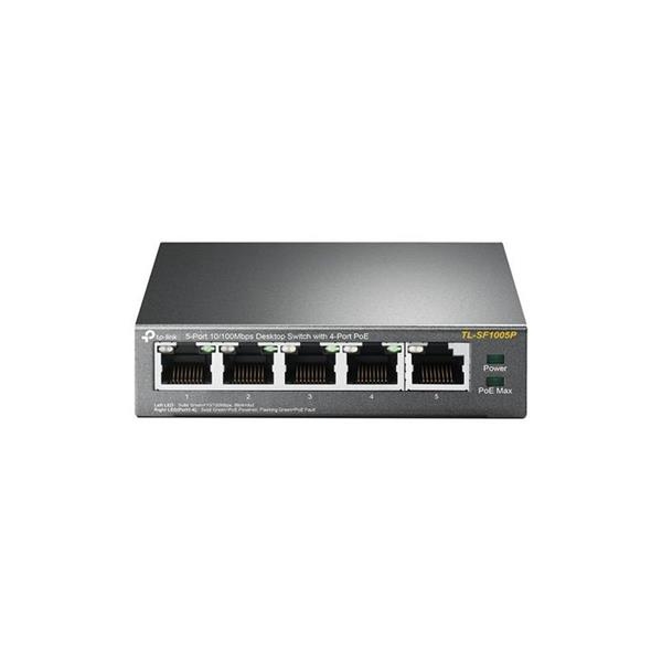 Switch TP Link 5 x 10 / 100Mbps RJ45, poE, 1 Gbps 9.8 x 98 x 25mm