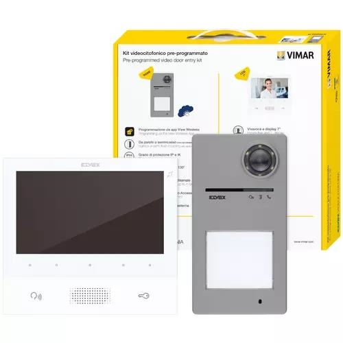 Tab7 w+40170 1/2-Fam. video entry kit