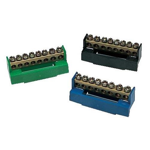 Barrette de terre Verte 6 x 10mm² + 2 x 16mm²