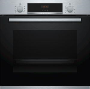 Four Serie 4 multifonction 60cm, 5 modes, EcoClean, écl. halogène, boutons rotatifs escam., display