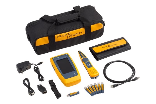 Fluke Networks LinkIQ™ cable + network tester advanced kit