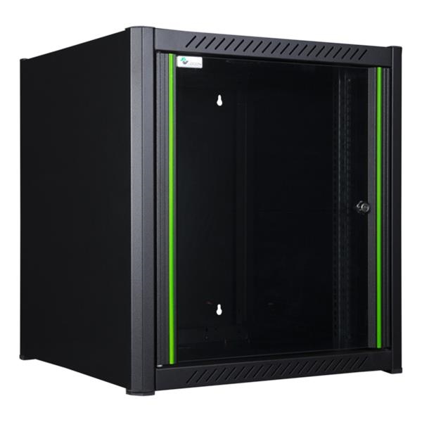 Logon Data Line rack single section 600 x 560 x 645mm 12u Zwart