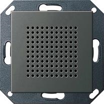 Haut - parleur radio encastrée System 55 Acier inoxydable