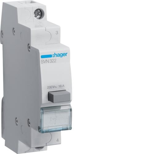 Latching 1NC pushbutton