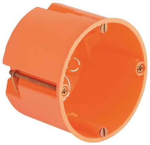 Enkele inbouwdoos voor holle wand 68 x 61mm