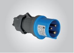 Plug CEE 3 x 32A 220 - 240Vac Blue IP44 quick connect