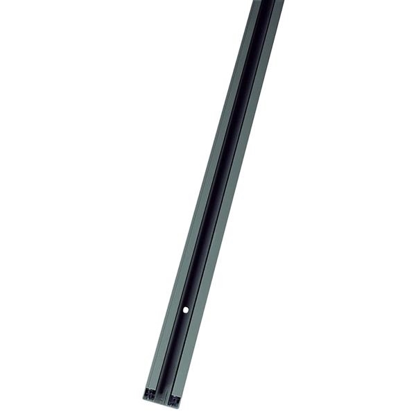 1 - fase rail, 1m, Zilvergrijs