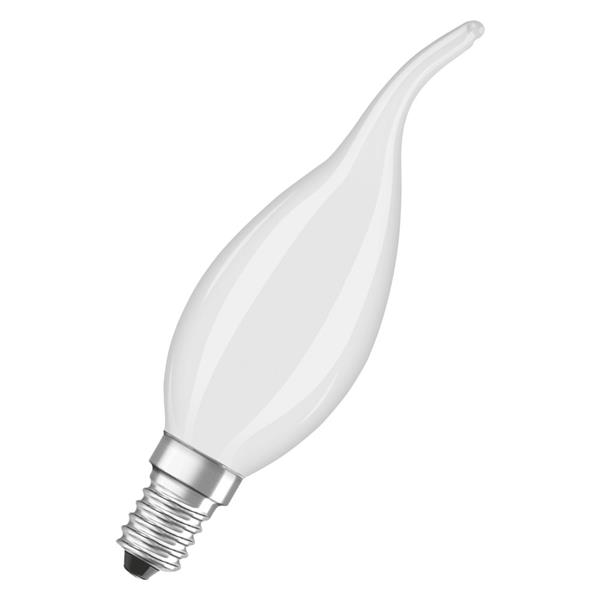 Led retrofit lamp classic BA40 dimbaar 5W / 2700K E14