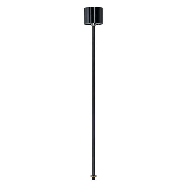 EuTrac suspension rigide pour rail 3 allumages, Noire, 60cm