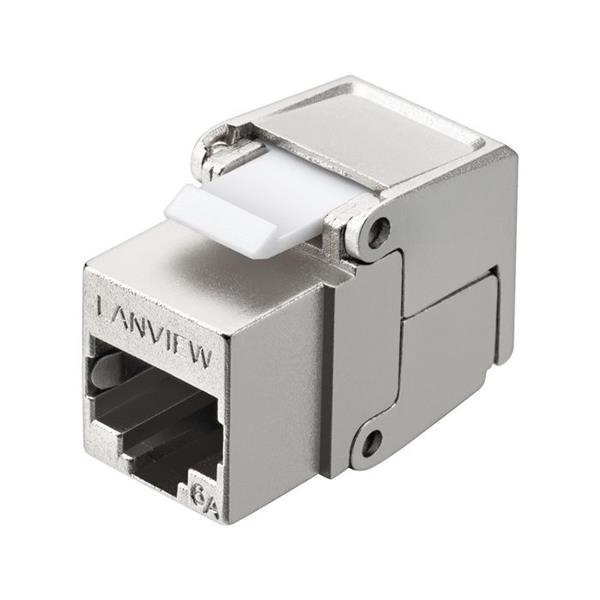 Connecteur keystone Premium cat6A FTP avec connexion sans outil