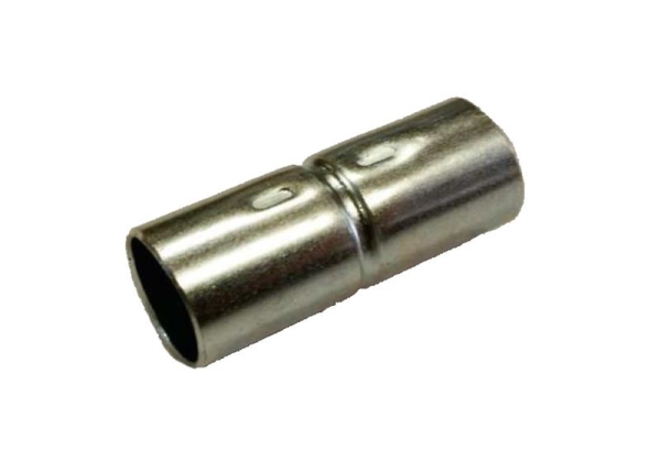 Metalen koppelstuk - RVS AISI 304 - dubbelekoppeling M20