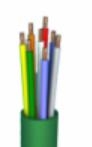 Sgg 6 x 0.8 Green Lsoh in coil of 100m CPR class: CCA s3d2a3