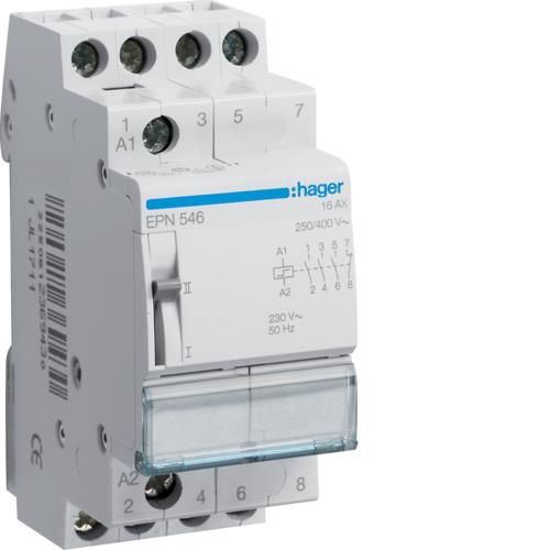 Afstandschakelaar 16A 230V 3NO + NG