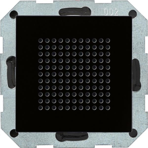 Haut - parleur radio encastrée System 55 optique verre Noir