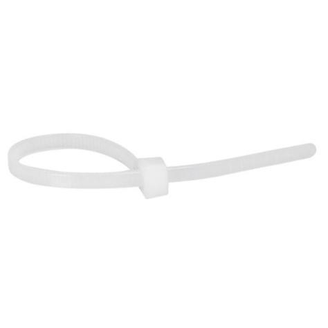 Cable tie colring - width 3.5mm - length 140mm - blister 100 pieces - colourless
