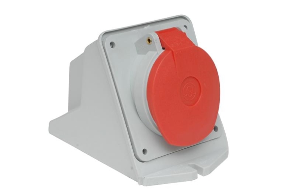 CEE wanddoos 16A / 380V / 3 polig + A + N IP44